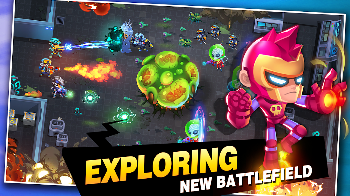 Aliens Agent Star Battlelands APK Mod