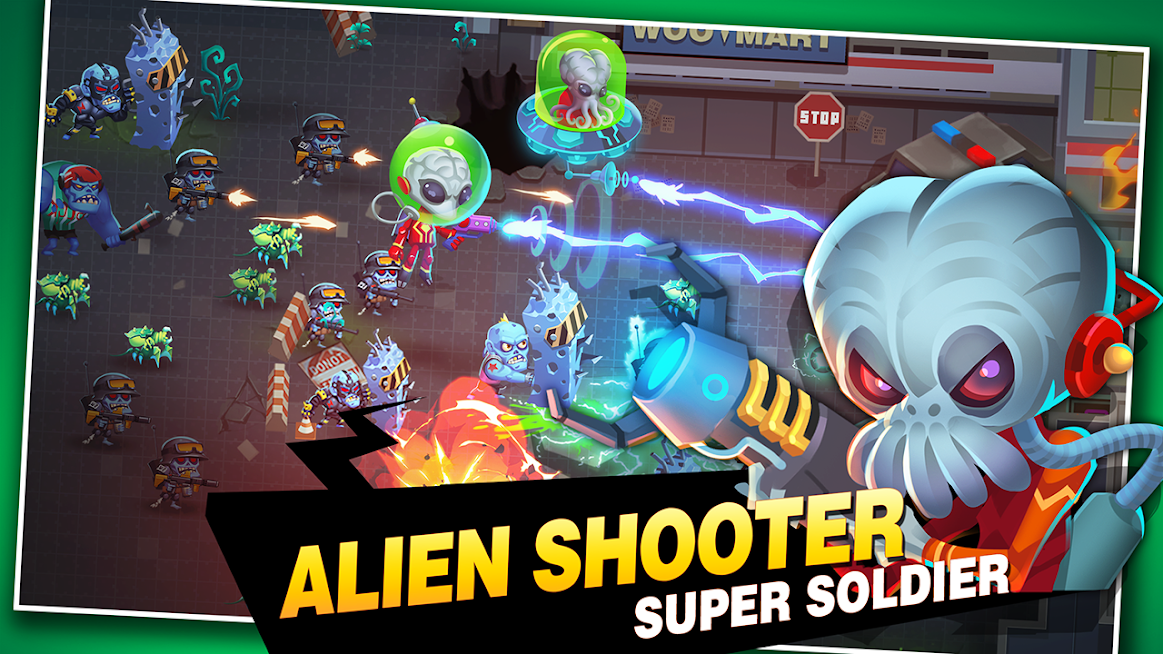 Aliens Agent Star Battlelands APK Mod